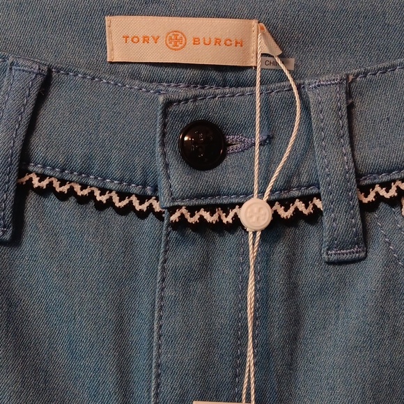 Tory Burch Jodie Jeans NWT S 24 - Picture 3 of 8